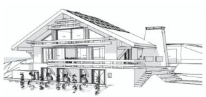 bâtiment maîtrise d'oeuvre économiste écoconstruction paille esquisse plan